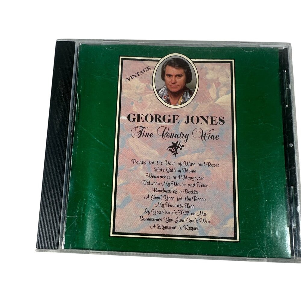 George Jones Fine Country Wine CD King Special KSCD-465 1993 Country Classic